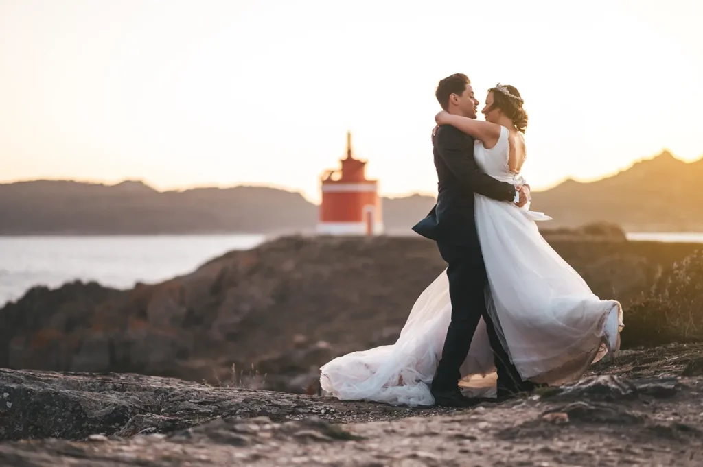 Glückliches Paar am Strand